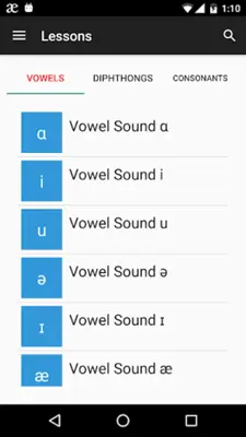 English Phonetic Pronunciation android App screenshot 1